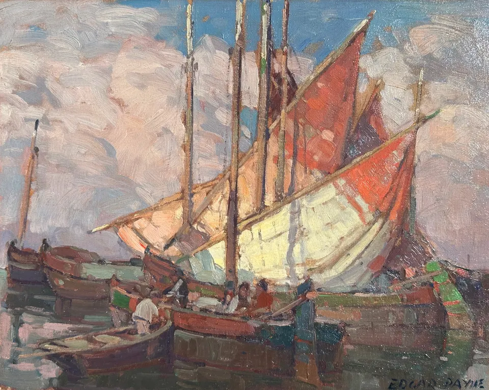 Edgar Payne, Chioggia Fishing Boats