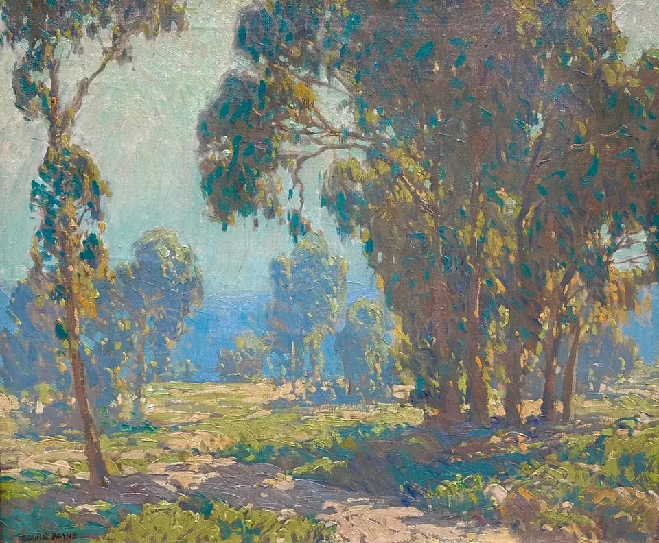 Edgar Payne, Morning Light (Irvine Ranch), oil on canvas