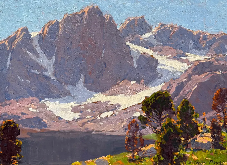 Edgar Payne, Sierra Majesty, oil on board